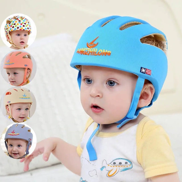 Bé 2 tuổi có nên đội mũ bảo hiểm không?